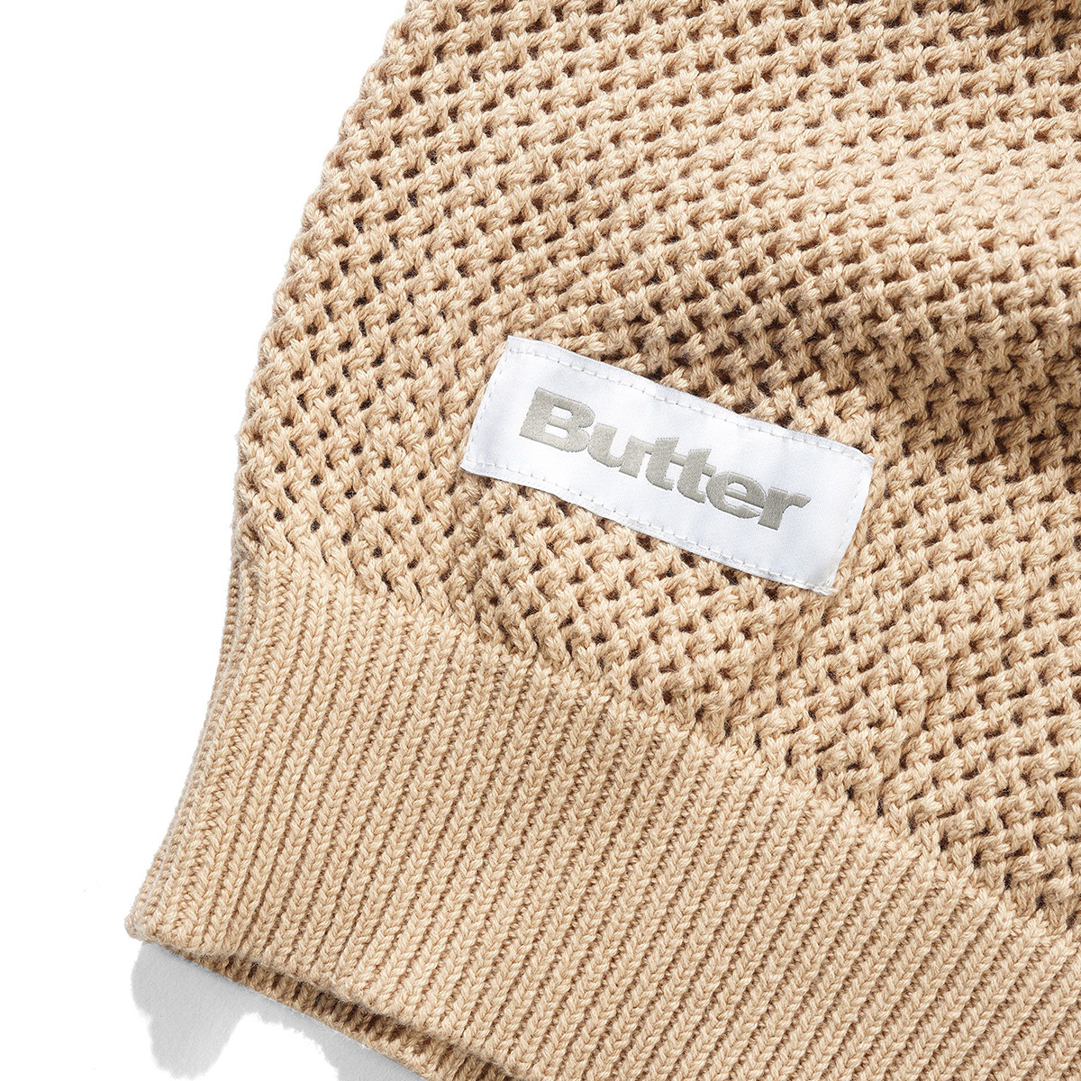 Butter Goods Scribble Knit Sweater Cream Butter Goods Scribble Knit Sweater Cream