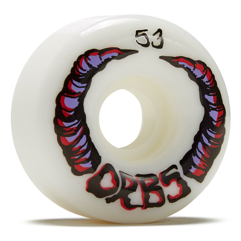 Orbs Apparitions Round Wheel White 99A 53mm