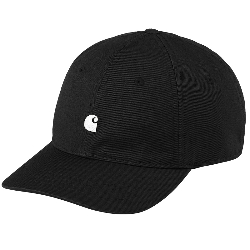 Carhartt WIP Madison Logo Cap Black/White