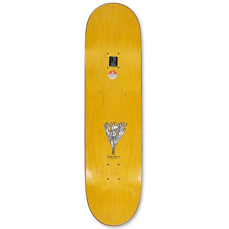 Polar Team Heaven Skateboard Deck Blue 8.375 Polar Team Heaven Skateboard Deck Blue 8.375