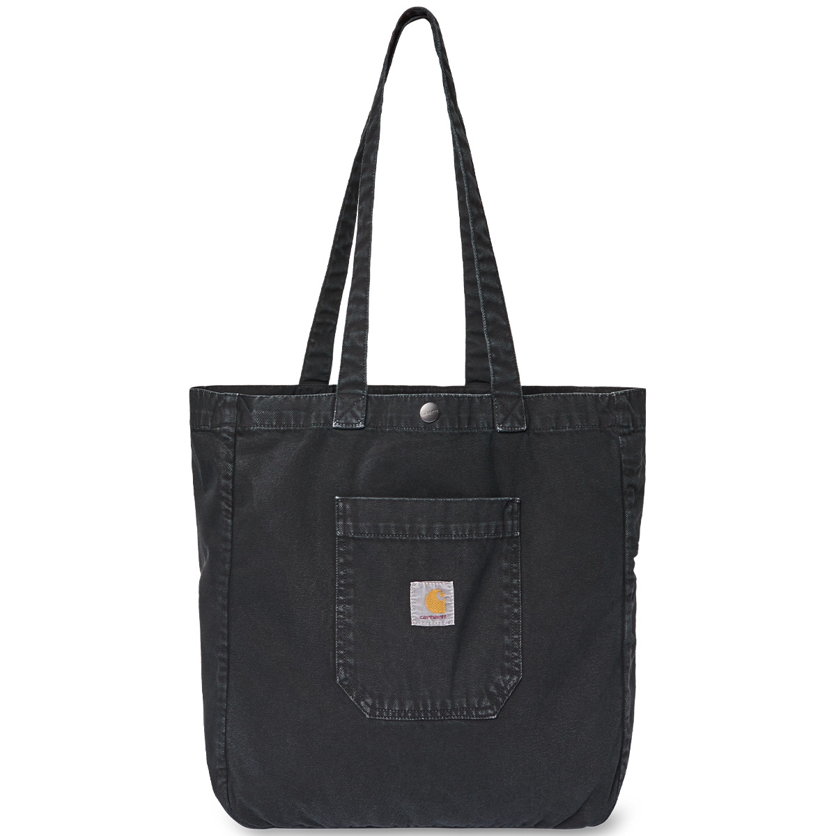 Carhartt WIP Garrison Tote Bag Black Stone Dyed