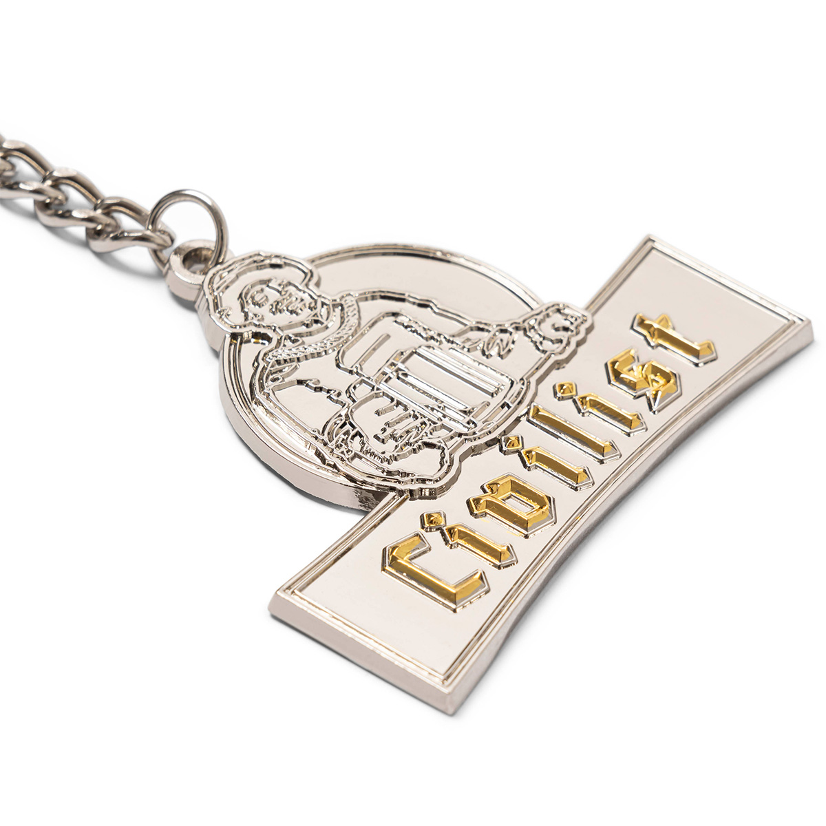 Civilist Schulle Chrome Keychain Silver Civilist Schulle Chrome Keychain Silver