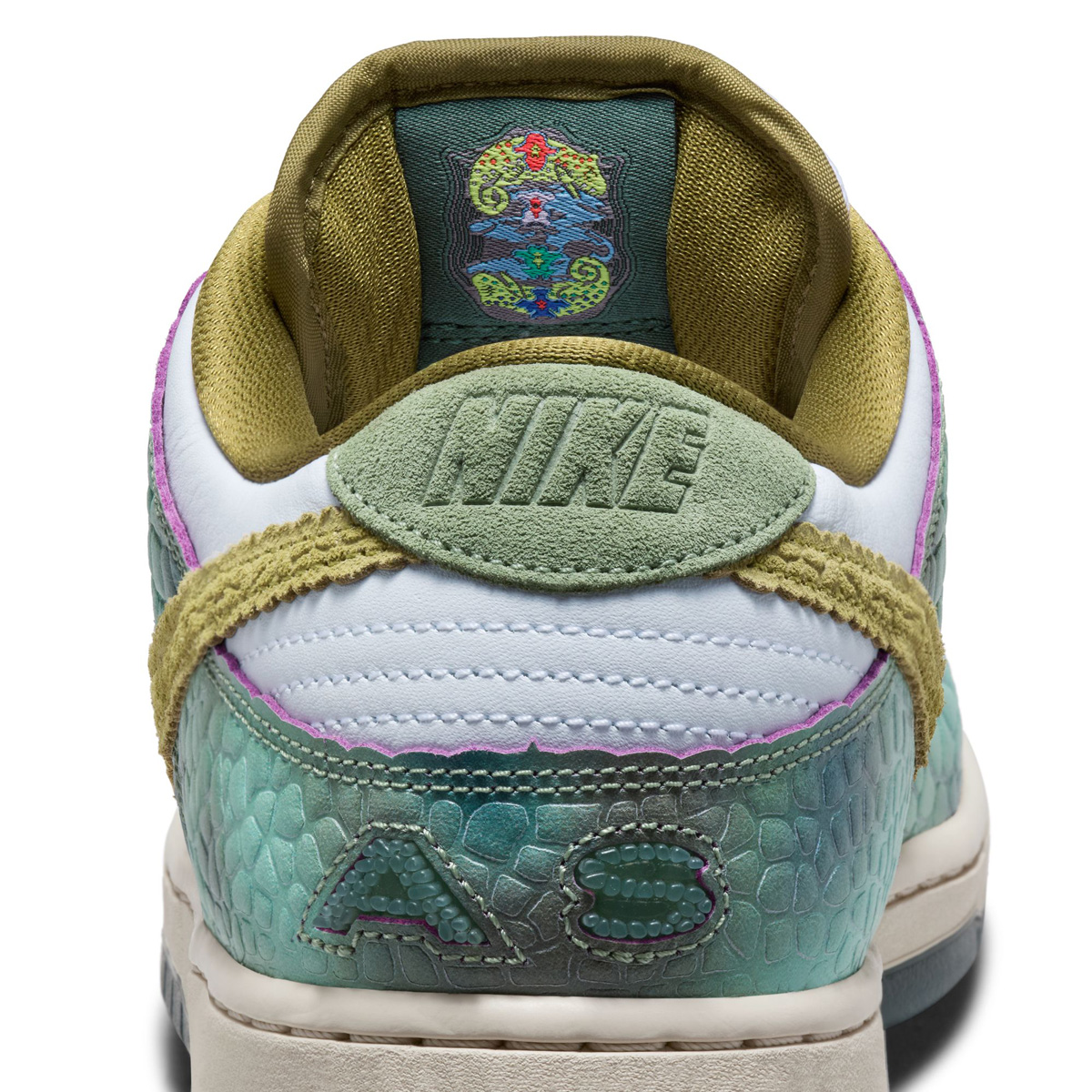 Nike SB Dunk Low Pro Oil Green/Desert/Moss-White