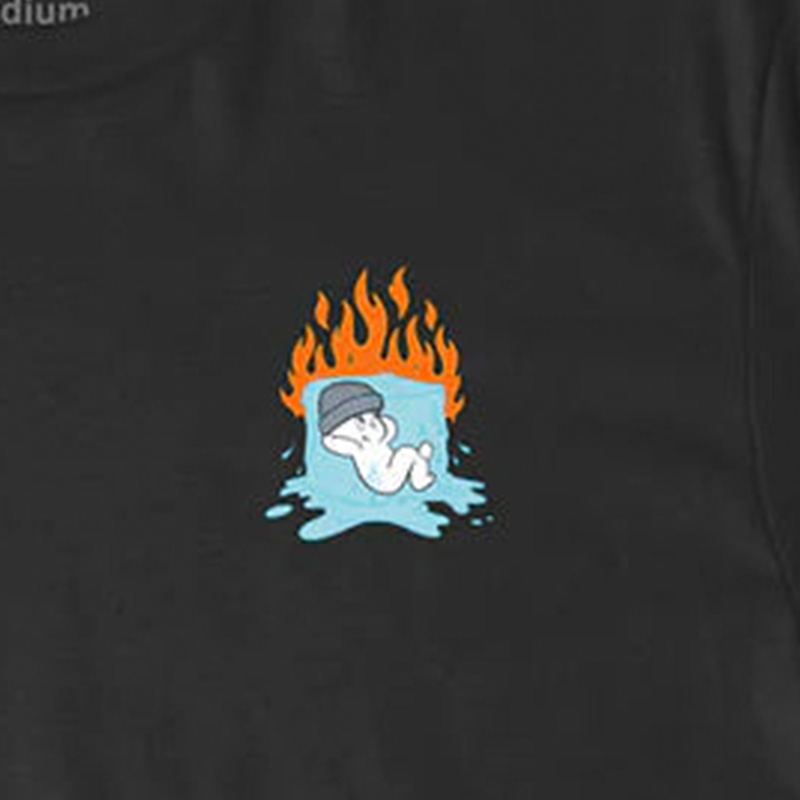 Girl Ice Cold T-shirt Black Girl Ice Cold T-shirt Black