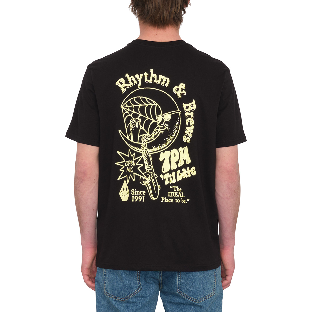 Volcom Rhythm 1991 BSC T-Shirt Black