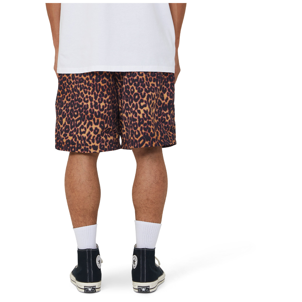 HUF 89 Printed Easy Short Brown