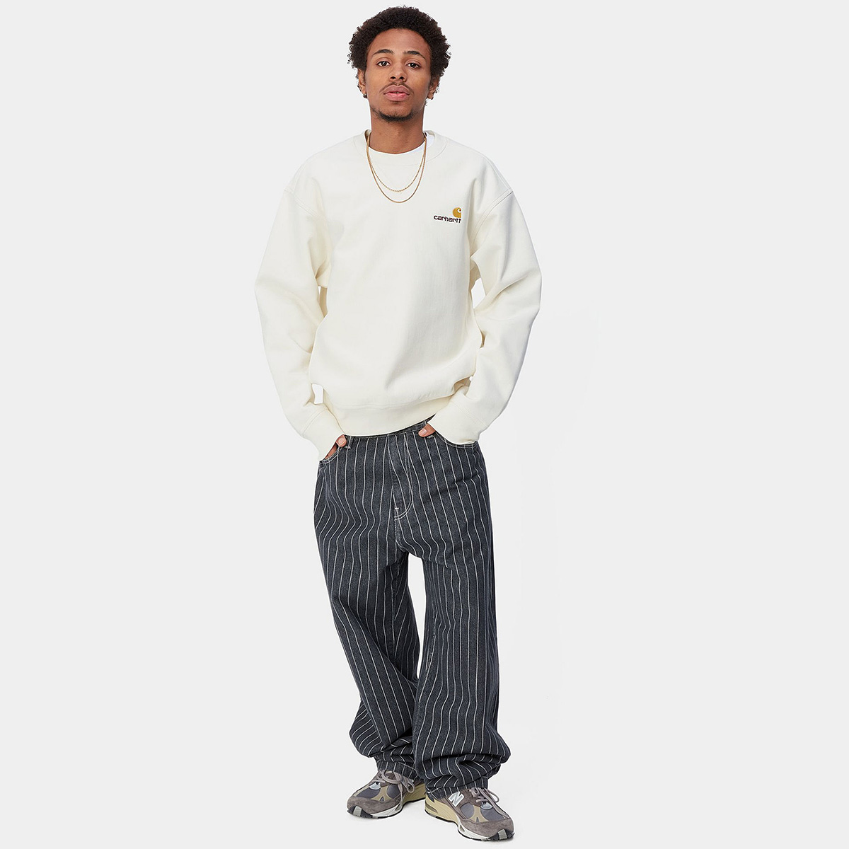 Carhartt WIP American Script Sweater Wax