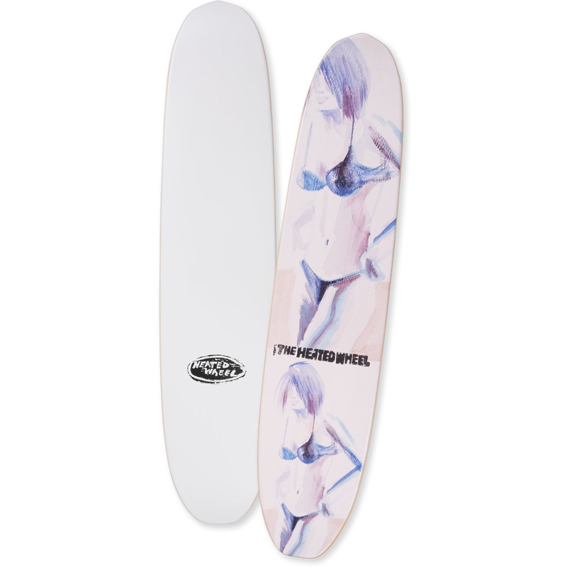 The Heated Wheel Newport Polarizer Skateboard Deck 6.0