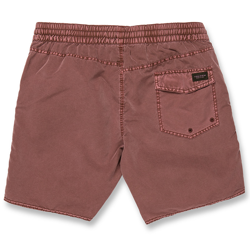 Volcom Center Trunk 17 Bordeaux Brown Volcom Center Trunk 17 Bordeaux Brown