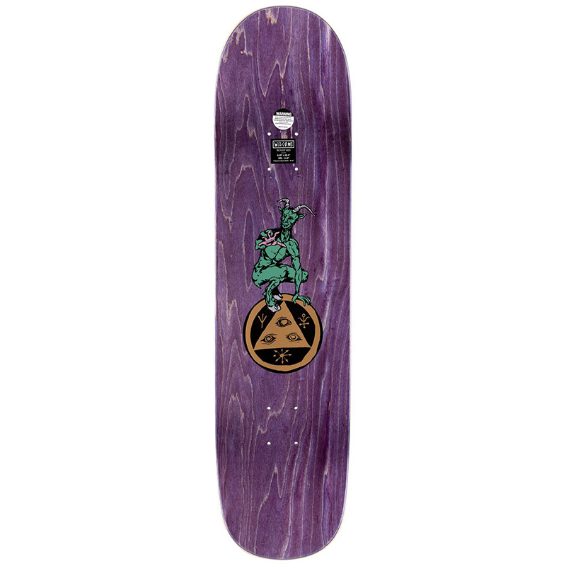 Welcome Goodbye Horses On Bunyip Mid Skateboard Deck Jade 8.25