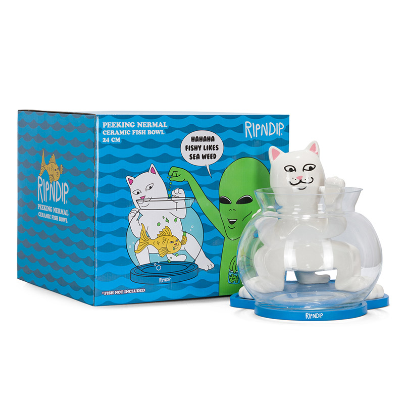 RIPNDIP Peeking Nermal Fish Bowl Clear RIPNDIP Peeking Nermal Fish Bowl Clear