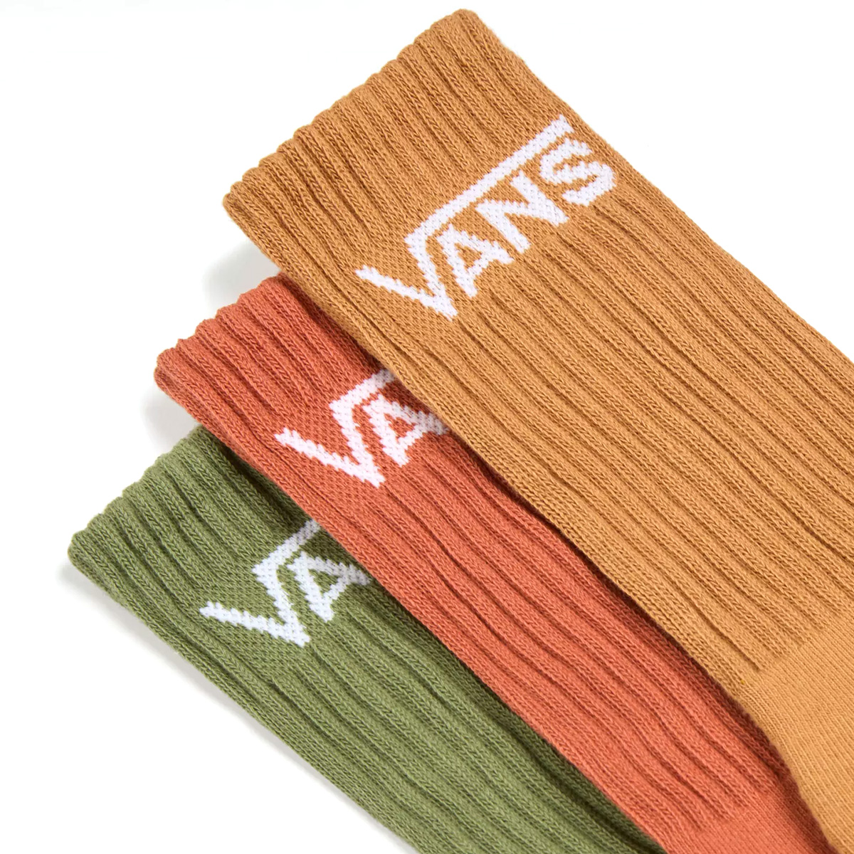 Vans Classic Crew Socks Brown Sugar 3-Pack Vans Classic Crew Socks Brown Sugar 3-Pack