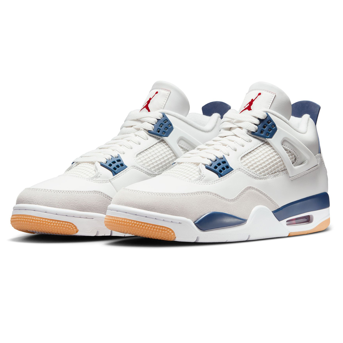 The Nike SB x Air Jordan 4 Summit White Navy Releases March 2025