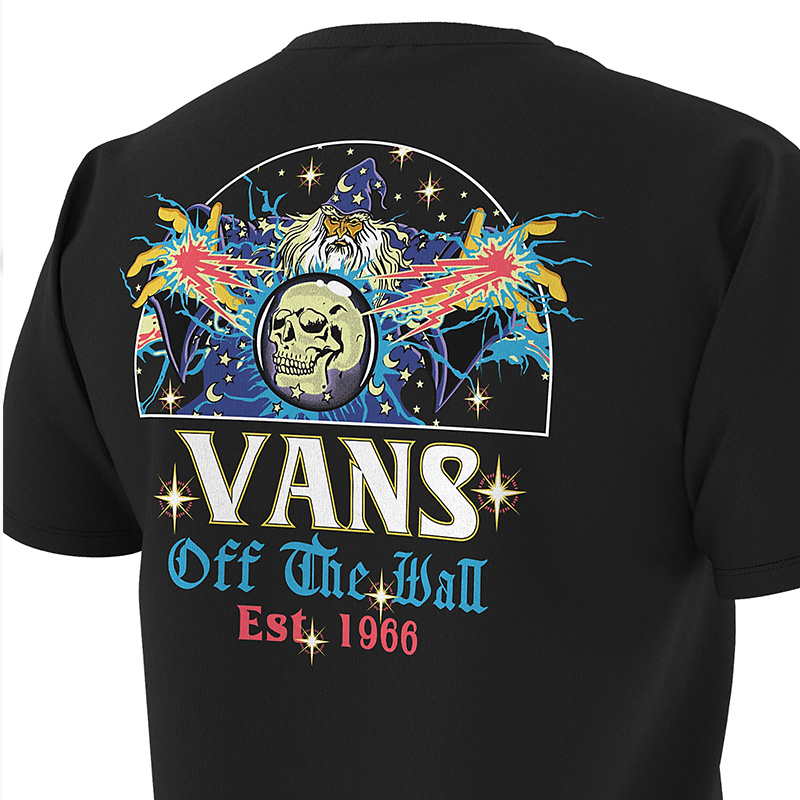 Vans Kids Glow Wizard T-Shirt Black (8-14 years) Vans Kids Glow Wizard T-Shirt Black (8-14 years)