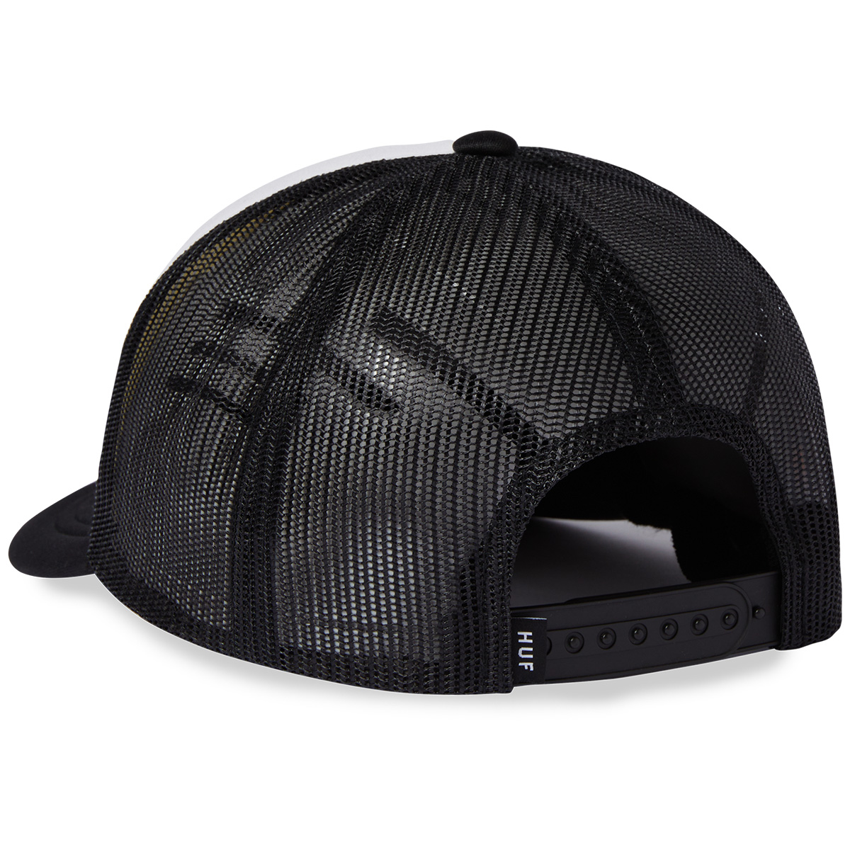 HUF Rim & Wheels Trucker Hat Black HUF Rim & Wheels Trucker Hat Black