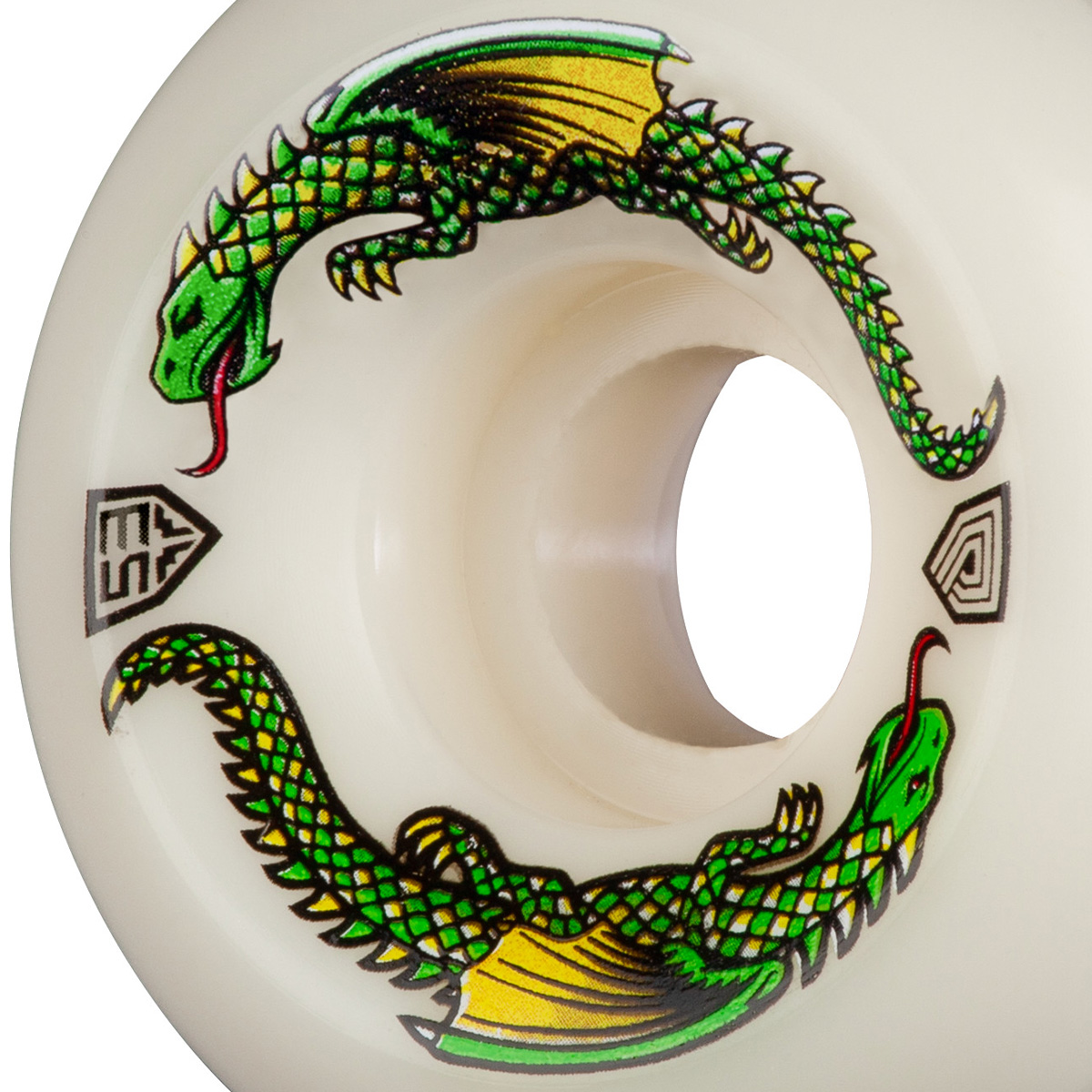 Powell Peralta Dragon Formula V6 Wide Cut Wheels 93A 53mm x 33mm Powell Peralta Dragon Formula V6 Wide Cut Wheels 93A 53mm x 33mm