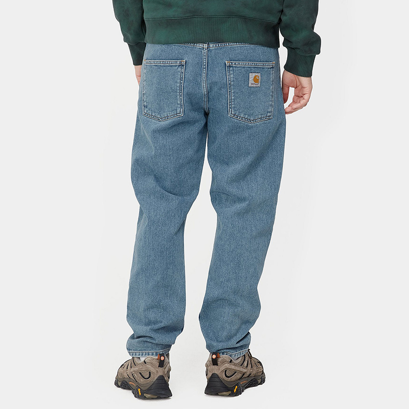 Carhartt WIP Newel Pant Blue Stone Bleached Carhartt WIP Newel Pant Blue Stone Bleached