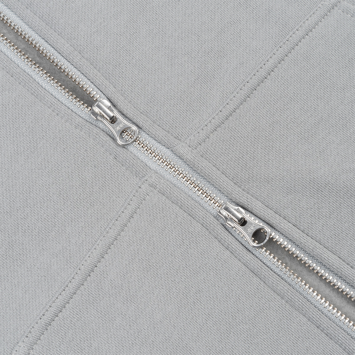 Dime Cursive Zip Hoodie Stone Silver Dime Cursive Zip Hoodie Stone Silver