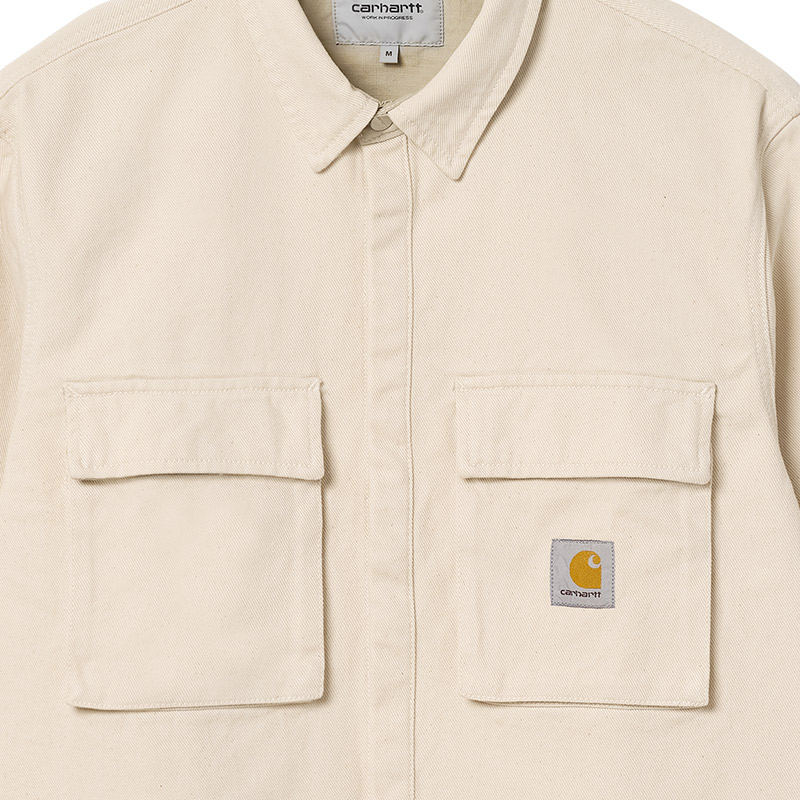 Carhartt WIP Monterey Shirt Jacket Natural Stone Washed Carhartt WIP Monterey Shirt Jacket Natural Stone Washed
