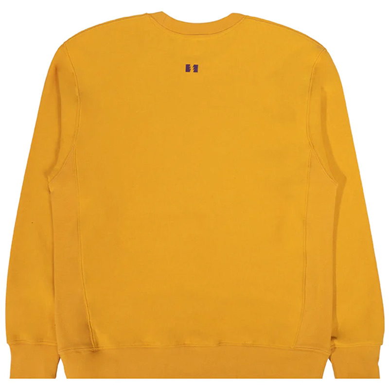 The Hundreds Athletics Crewneck Sweater Gold