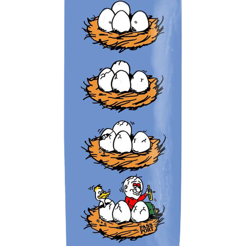 Pass-Port What U Thought Eggs Skateboard Deck 8.0