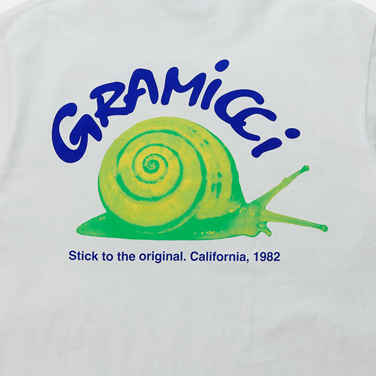 Gramicci Snail T-Shirt White Gramicci Snail T-Shirt White