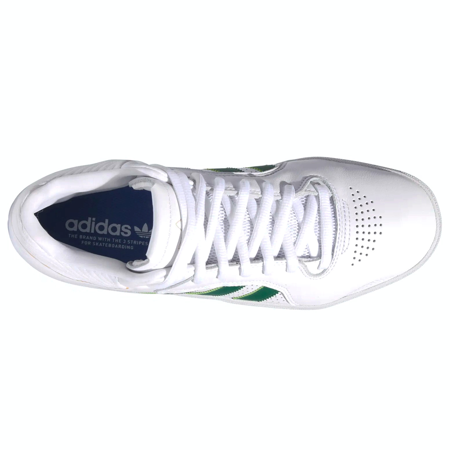 adidas Tyshawn Ftwwht/Drkgrn/Blubir