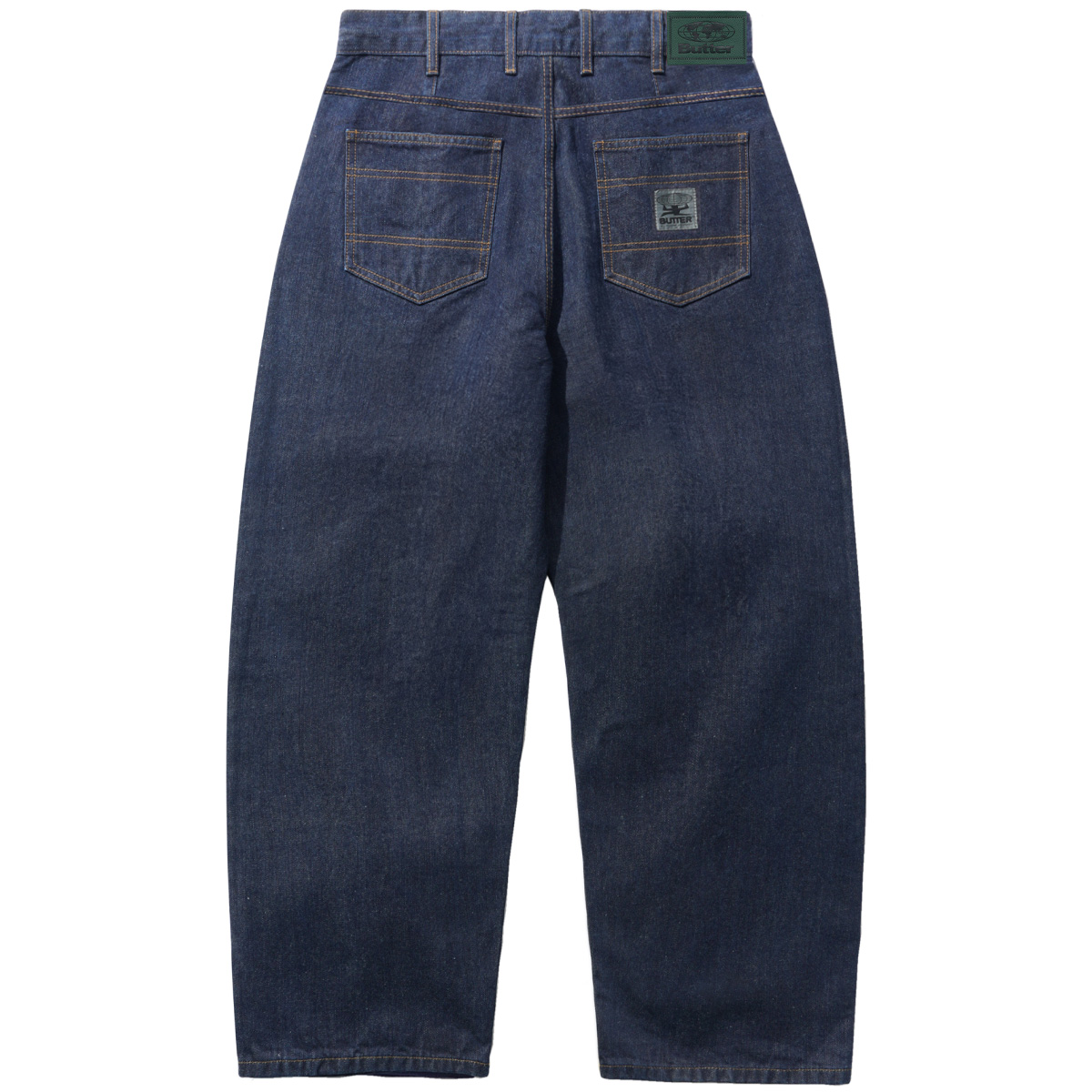 Butter Goods Wide Cut Denim Jeans Selvedge Blue