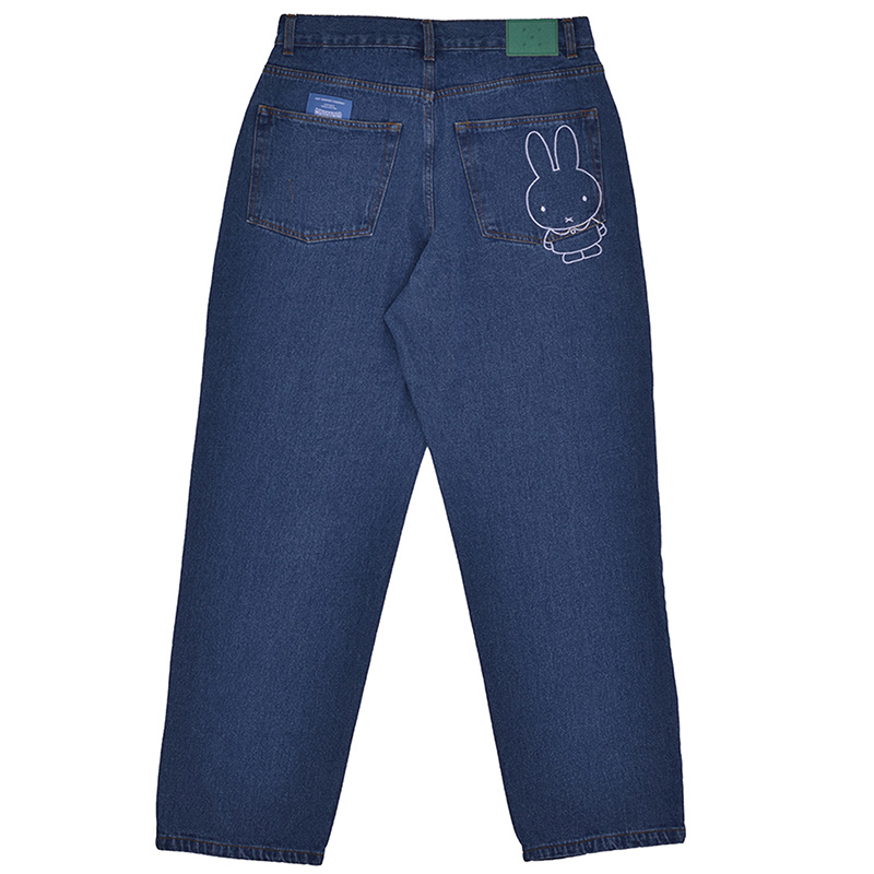 Pop Trading Company X Miffy Drs Denim Pants Stonewash Pop Trading Company X Miffy Drs Denim Pants Stonewash