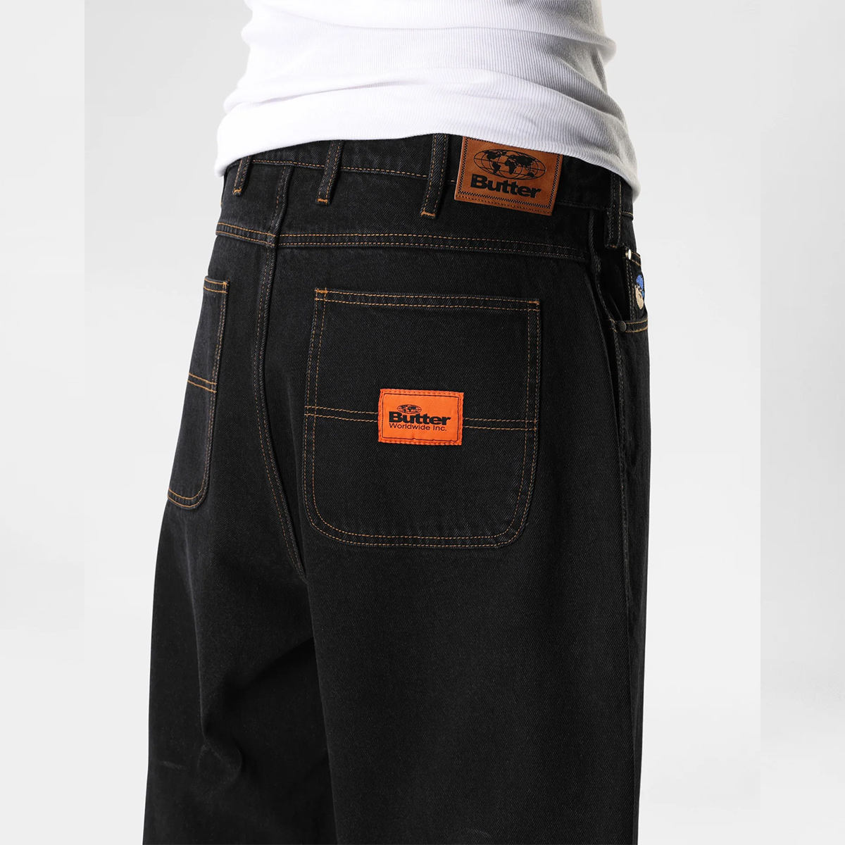 Butter Goods Santosuosso Denim Jeans Washed Black Butter Goods Santosuosso Denim Jeans Washed Black