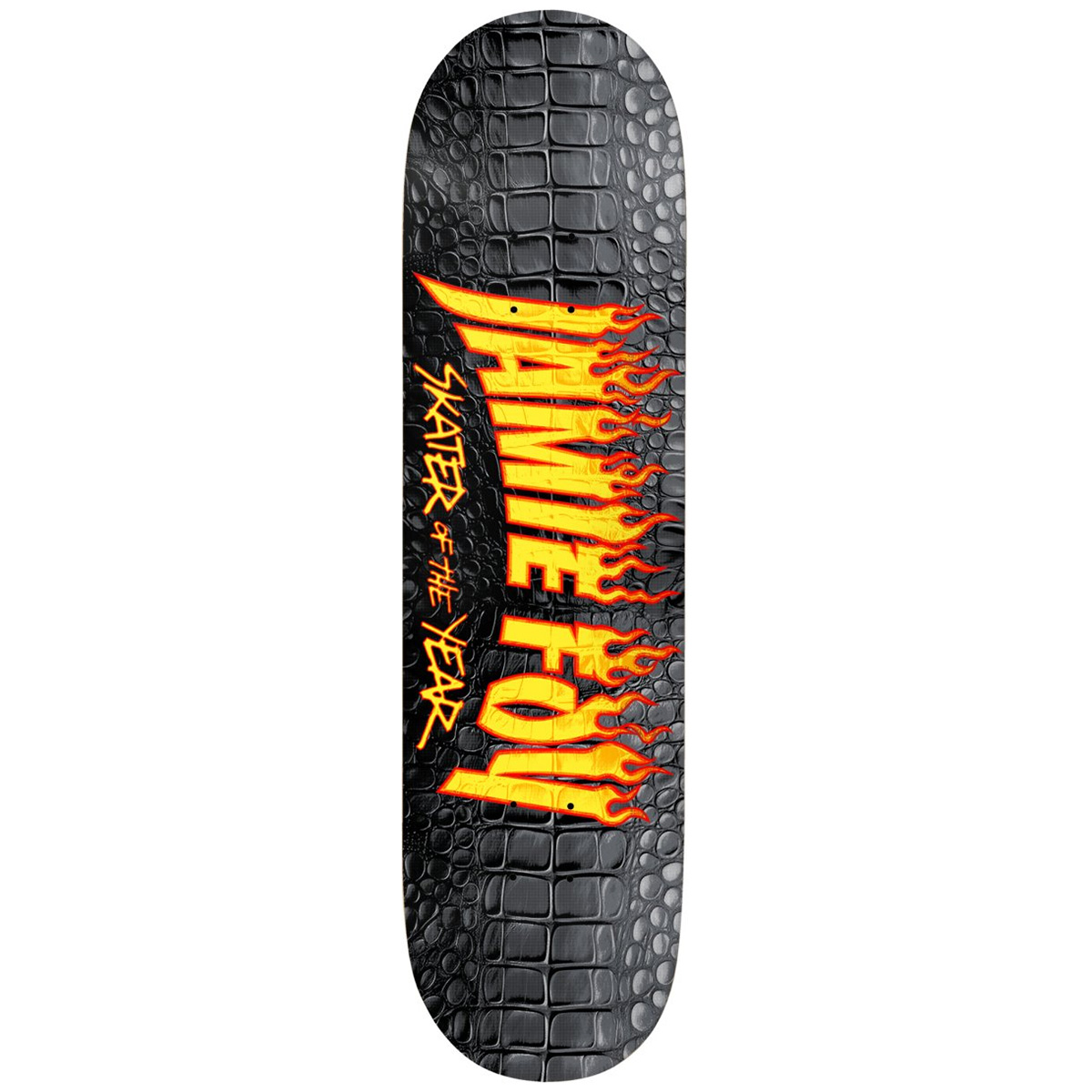 Deathwish Jamie Foy SOTY 2024 Twin Tail Skateboard Deck 8.5 Deathwish Jamie Foy SOTY 2024 Twin Tail Skateboard Deck 8.5