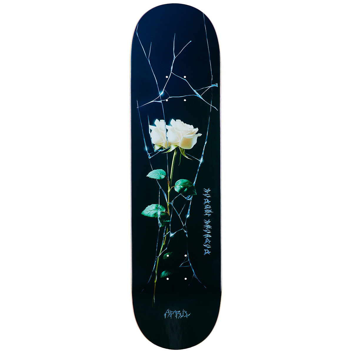 April Dashawn Jordan Cracked Rose Skateboard Deck 8.25