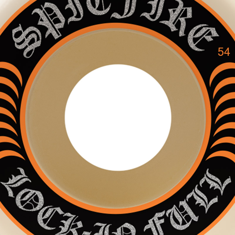 Spitfire Formula Four Lock-In Full Wheels 99D 54mm Spitfire Formula Four Lock-In Full Wheels 99D 54mm