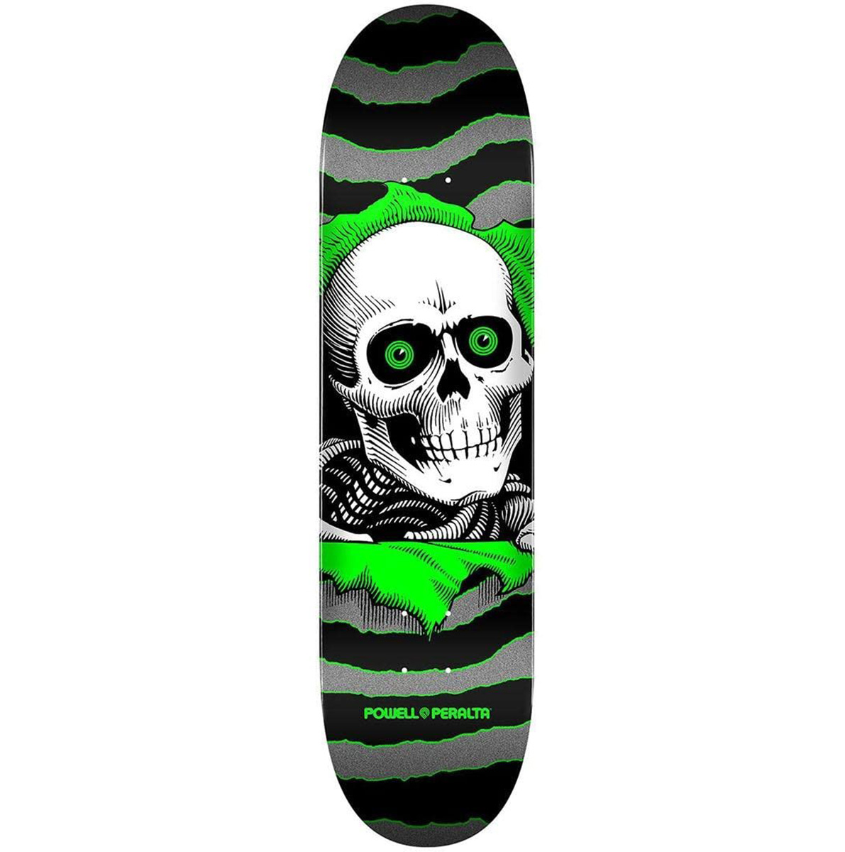 Powell Peralta Ripper One Off Skateboard Deck Green 8.0