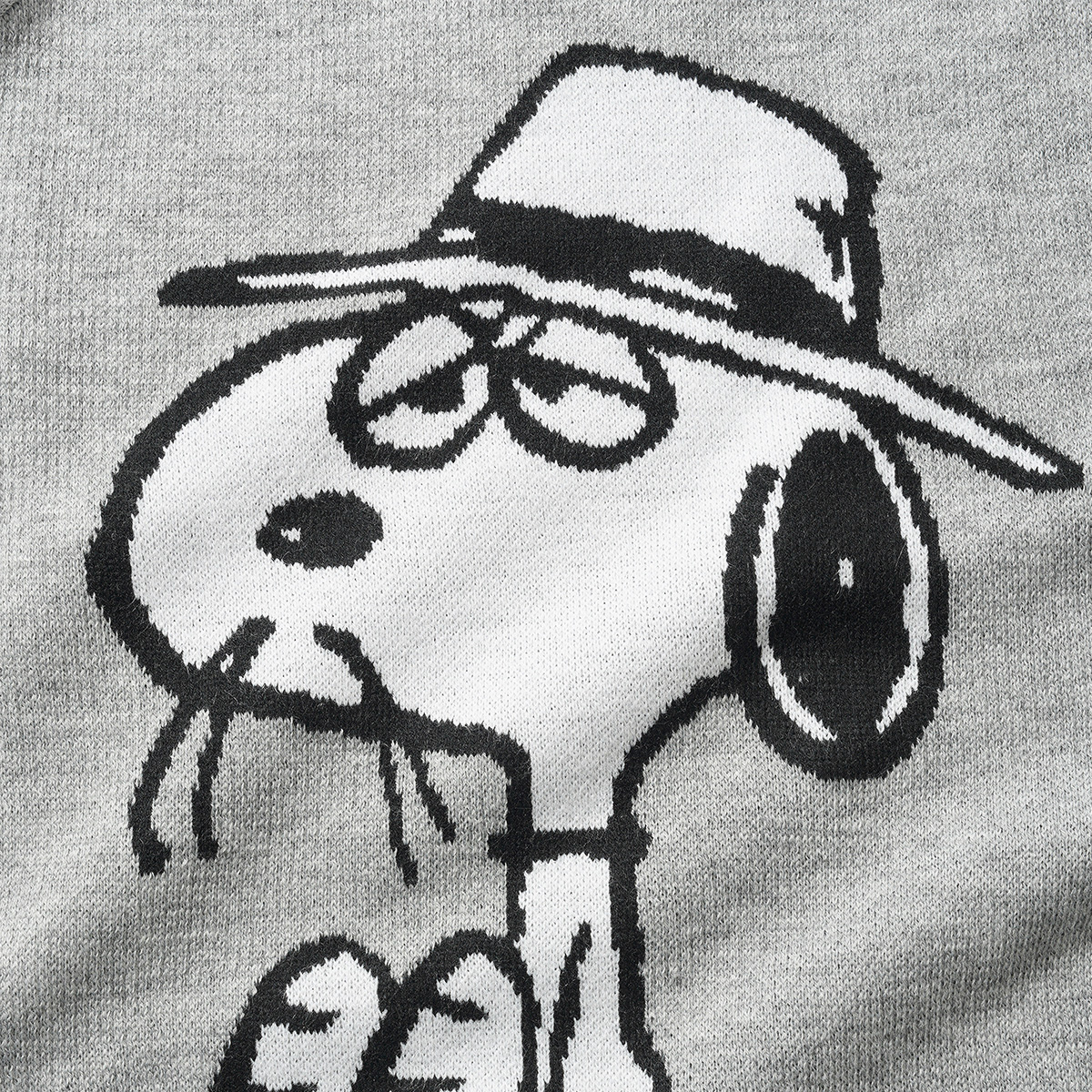 Butter Goods x Peanuts Spike Knit Sweater Ash