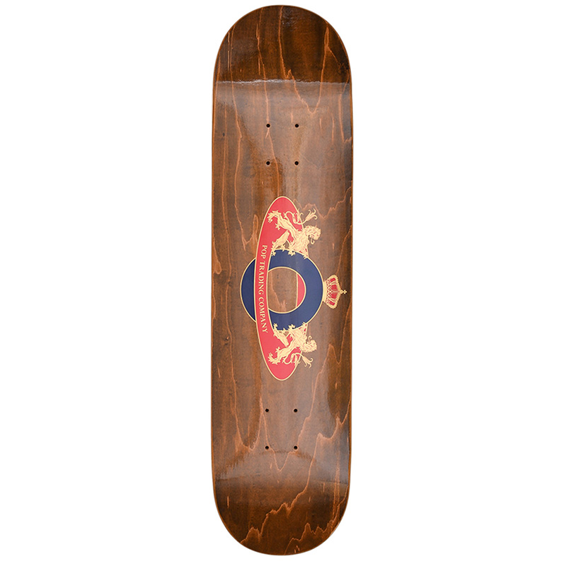 Pop Trading Company Royal O Skateboard Deck 8.0