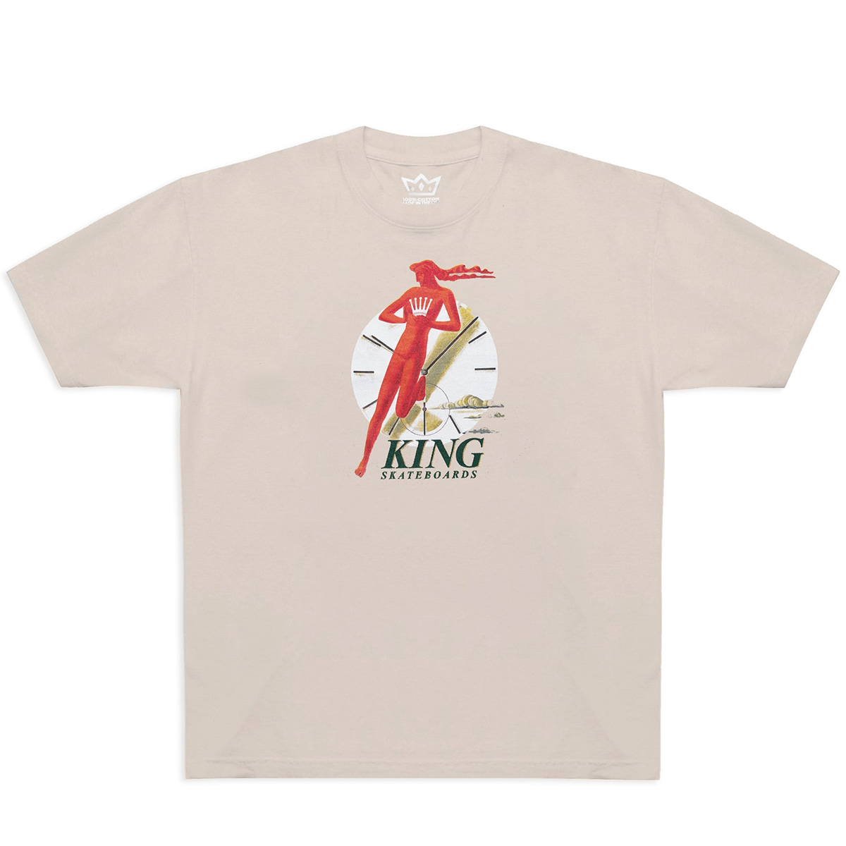 King Time T-Shirt Off-White King Time T-Shirt Off-White