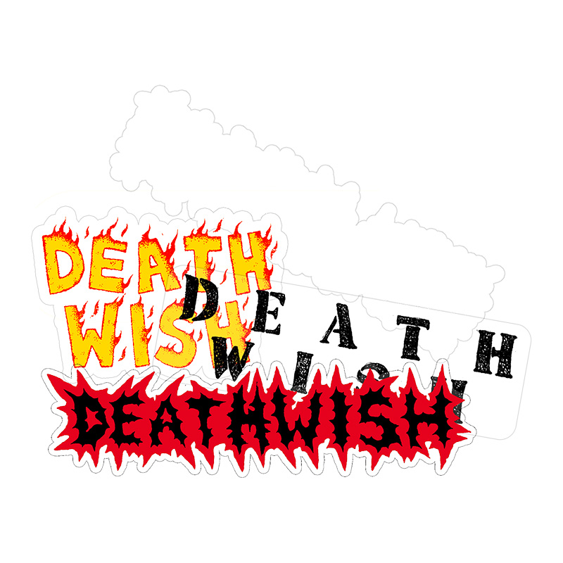 Deathwish Mind Wars Sticker Assorted