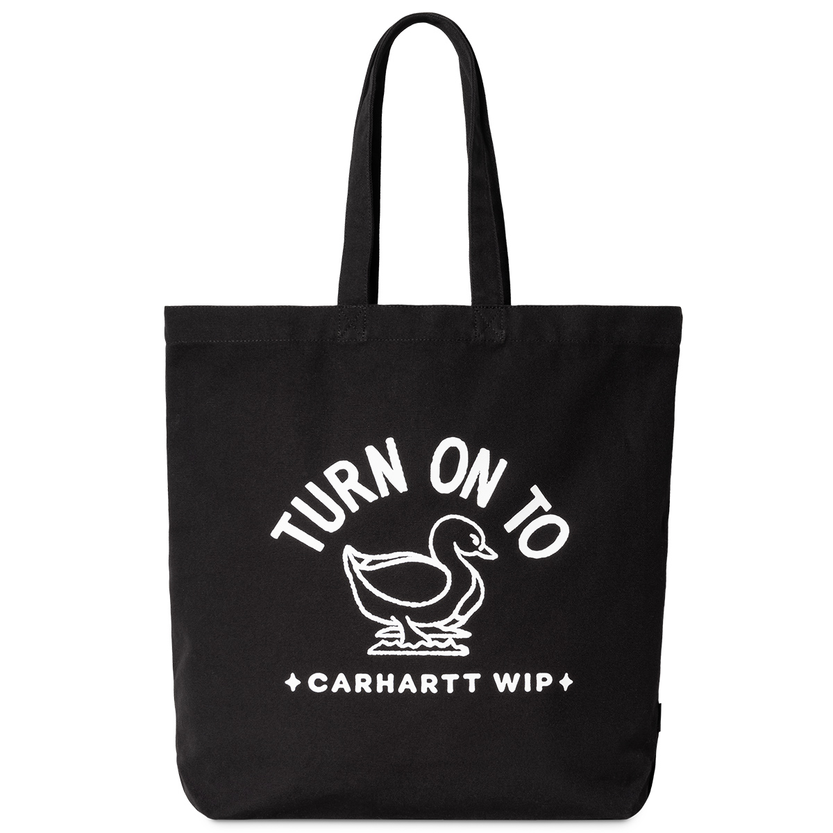 さらに100円引き◆CARHARTT◆STAMP TOTE Carhartt WIP Stamp Tote Black/White | One Size | 1135347_No-size