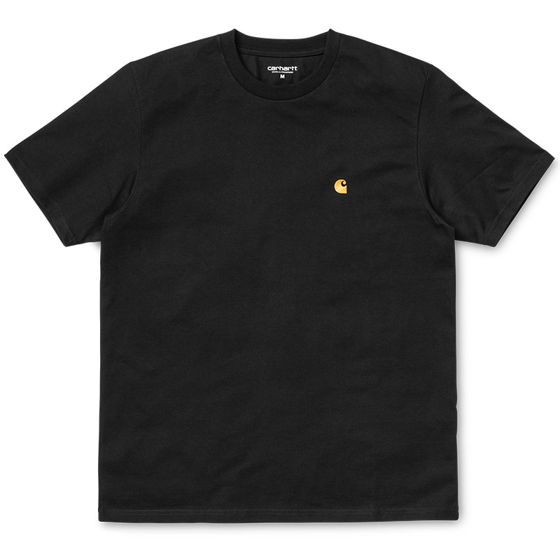 Carhartt WIP Chase T-Shirt Black/Gold
