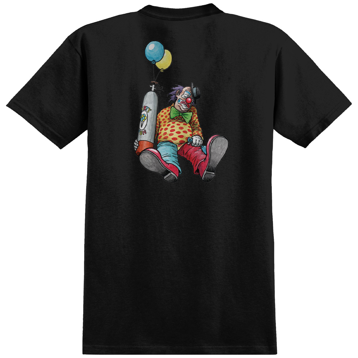 Anti Hero Bozos Balloons T-Shirt Black Anti Hero Bozos Balloons T-Shirt Black