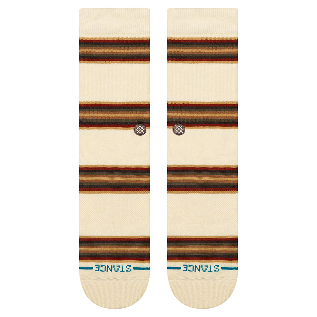 Stance Hill Top Crew Socks Canvas