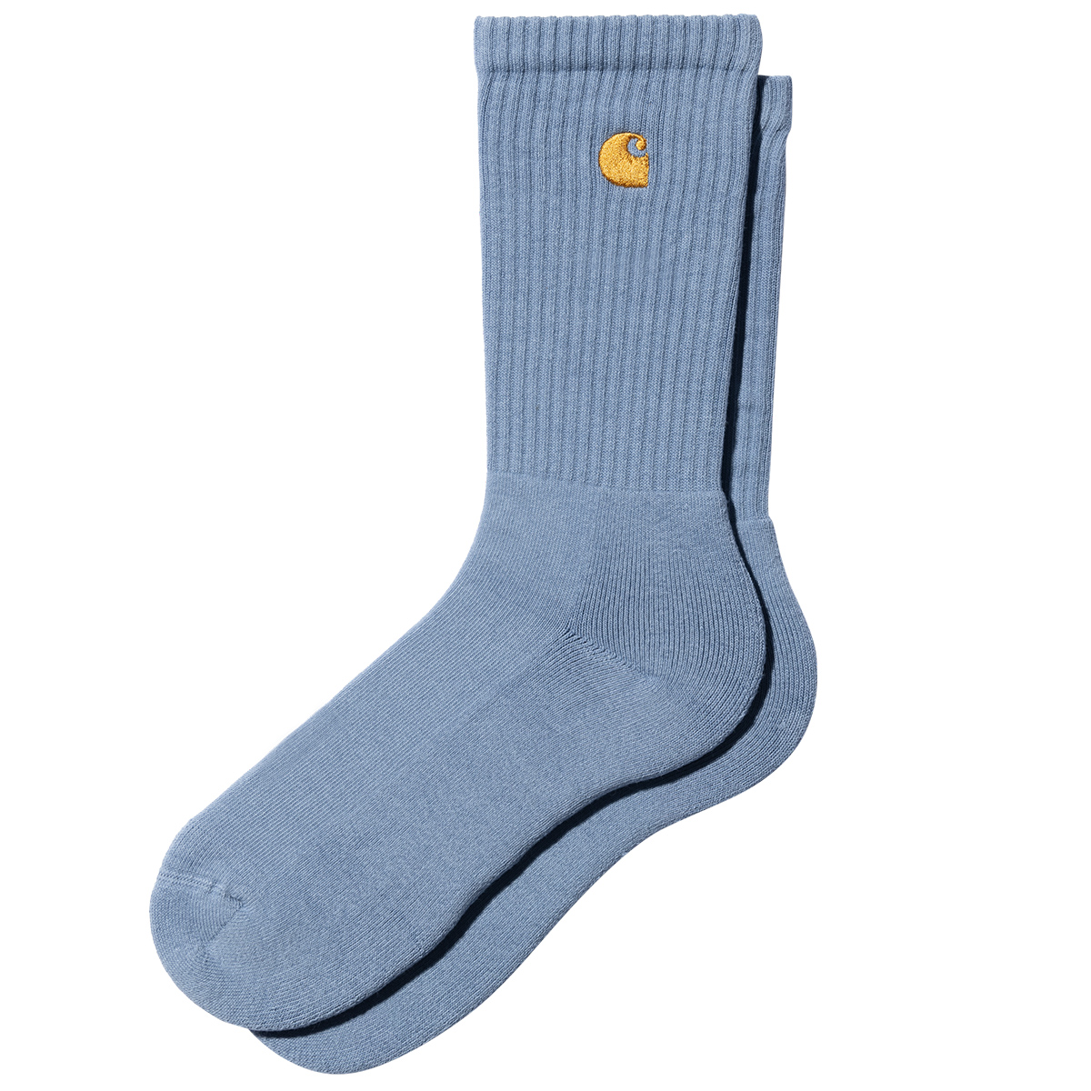 Carhartt WIP Chase Socks Charm Blue/Gold
