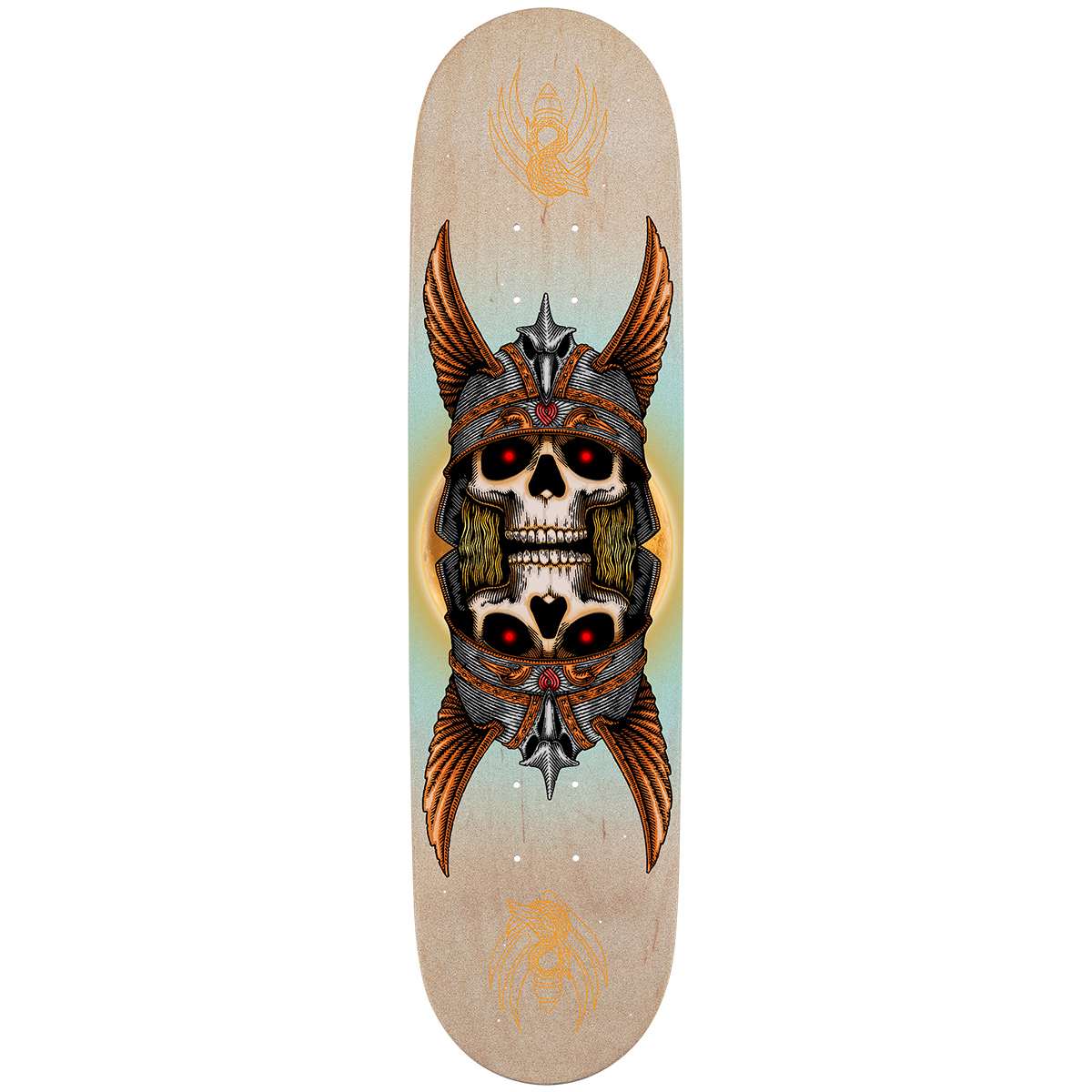 Powell Peralta Andy Anderson Skull Egg Griptape Sheet Clear 10.5
