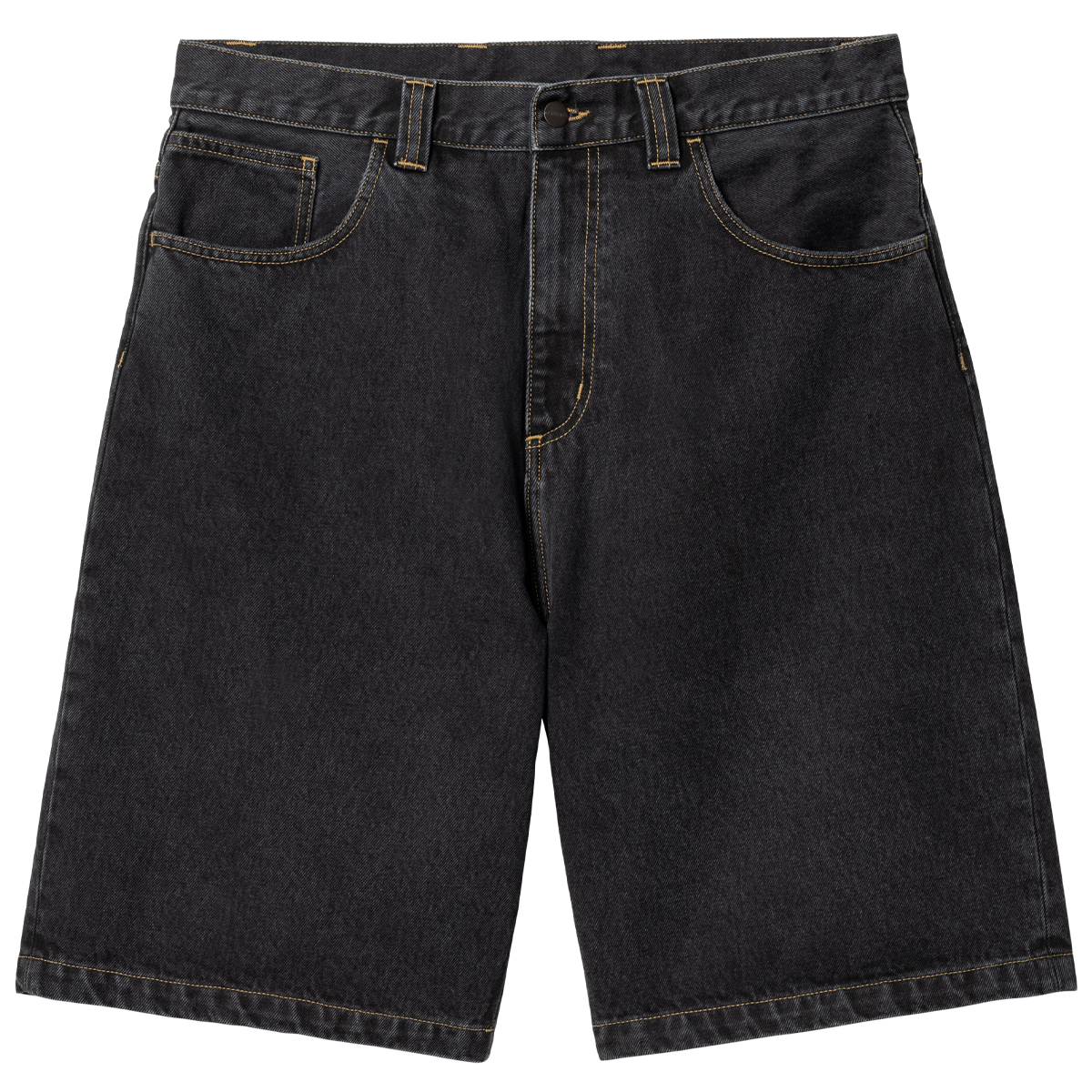 Carhartt WIP BRANDON SHORT M ブラック Carhartt WIP Brandon Short Black Stone Washed | Skatestore