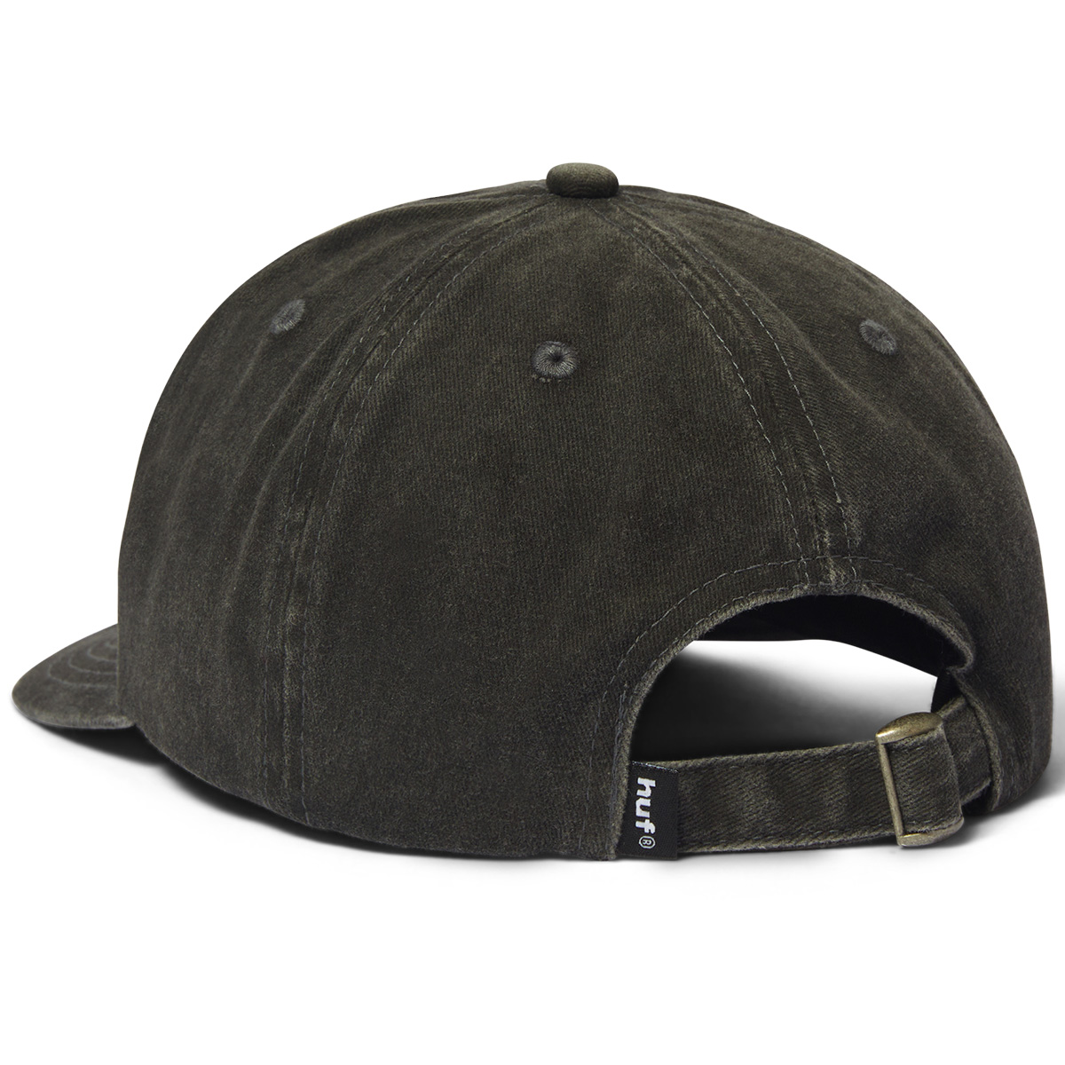 HUF Sol Denim 6 Panel CV Washed Cap Washed Black