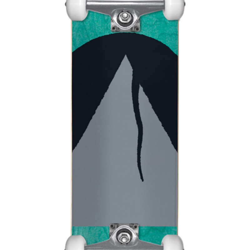 Cliché Painted Triangle FP Complete Skateboard Blue 8.125