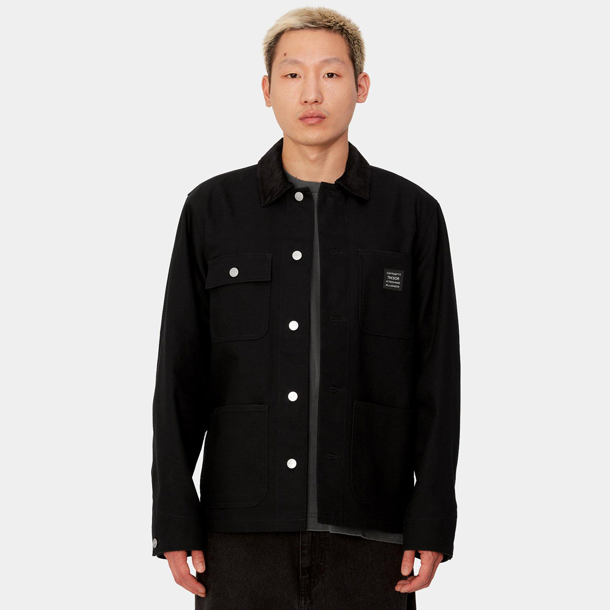 Carhartt WIP x Tresor Way Of Light Michigan Coat Black/Grey Carhartt WIP x Tresor Way Of Light Michigan Coat Black/Grey