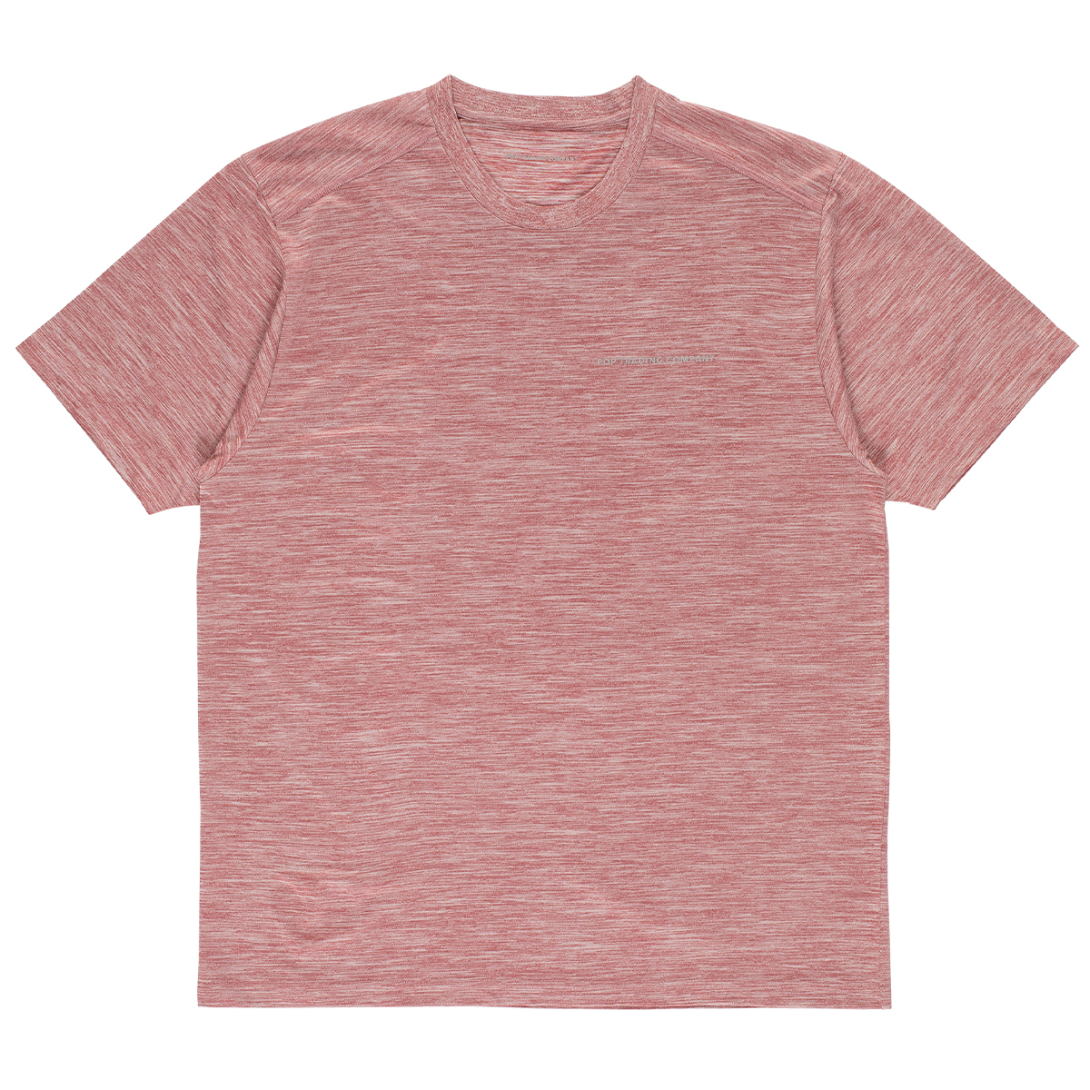 POP Scouse Sports T-Shirt Heather Earth Red