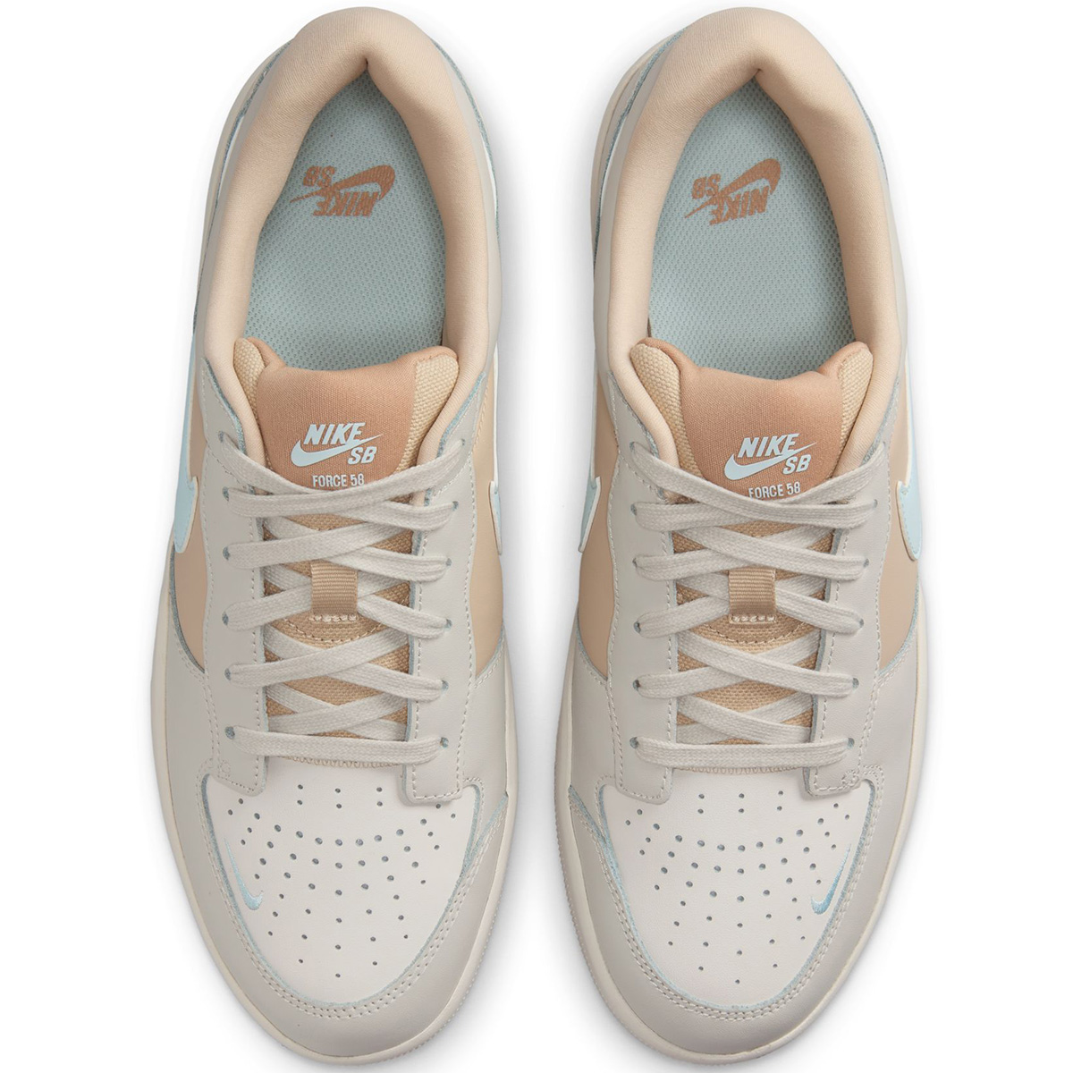 Nike SB Force 58 Premium Light Bone/Glacier Blue/Sanddrift/Hemp Nike SB Force 58 Premium Light Bone/Glacier Blue/Sanddrift/Hemp